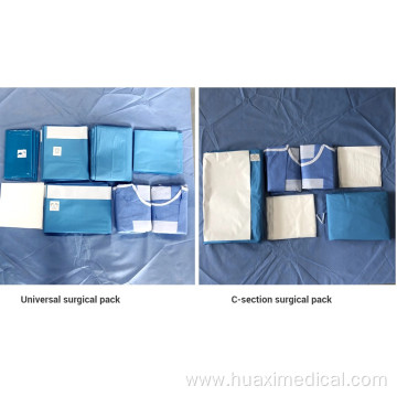 Disposable Medical Non Woven Surgical Angiography Pack